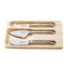 mooie kaasmessen in houten tray