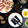 steak mes en vork zwart laguiole style de vie